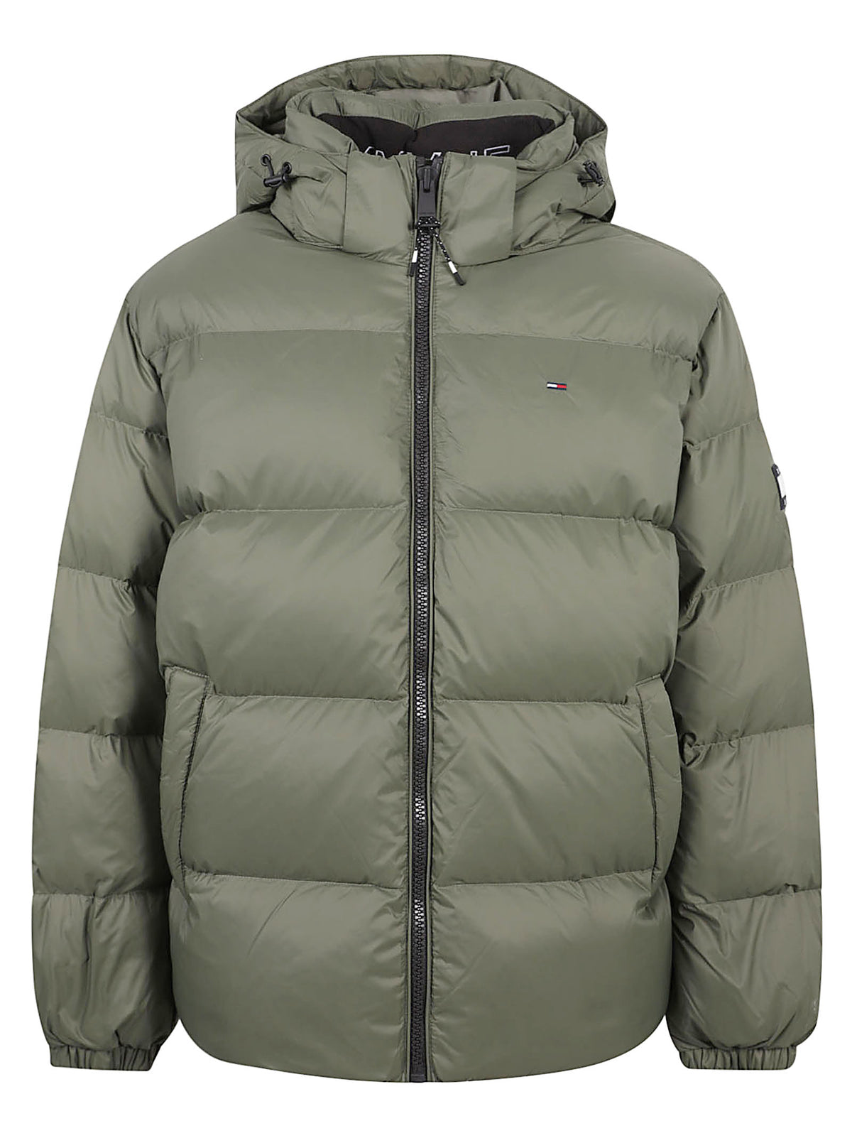 GIACCA UOMO CON CAPPUCCIO ESSENTIAL DOWN JACKET - TOMMY JEANS DM0DM19786 M04 ROCKY MOUNTAIN TOMMY HILFIGER 