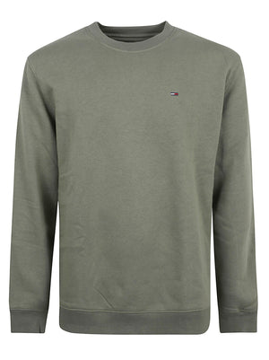 FELPA UOMO GIROCOLLO REG S FLAG - TOMMY JEANS<BR/> DM0DM20741 M04 ROCKY MOUNTAIN TOMMY HILFIGER 