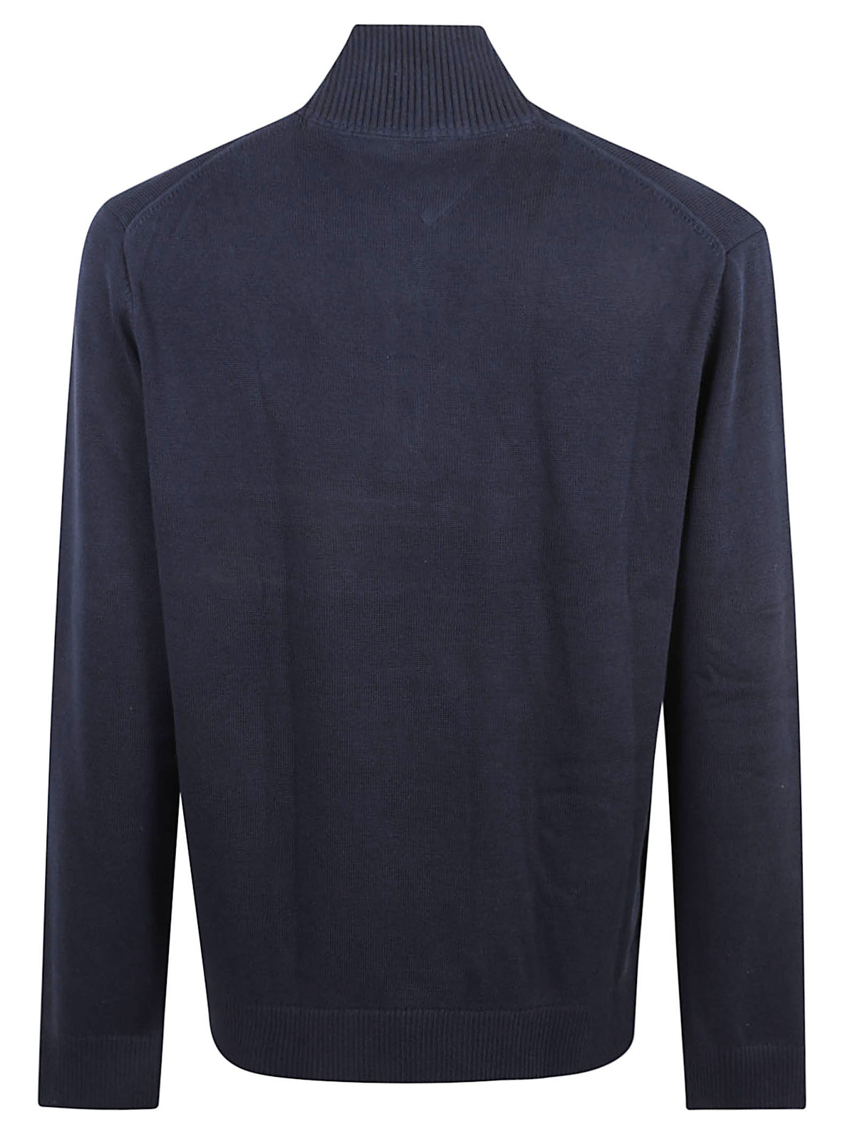 MAGLIONE UOMO SLIM ESS LIGHT 1/4 ZIP - TOMMY JEANS DM0DM21654 C1G DARK NIGHT NAVY TOMMY HILFIGER 