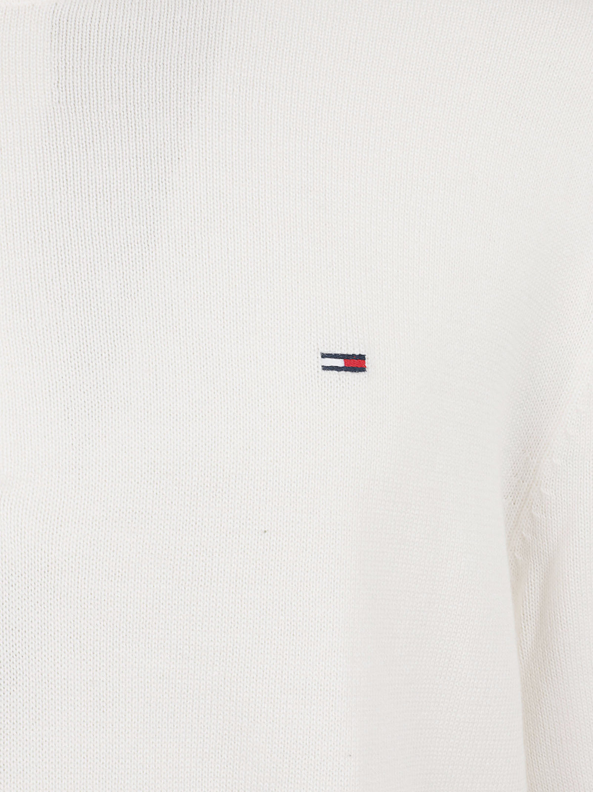 MAGLIONE UOMO SLIM ESS LIGHT 1/4 ZIP - TOMMY JEANS <BR/> DM0DM21654 YBH OFF WHITE TOMMY HILFIGER 