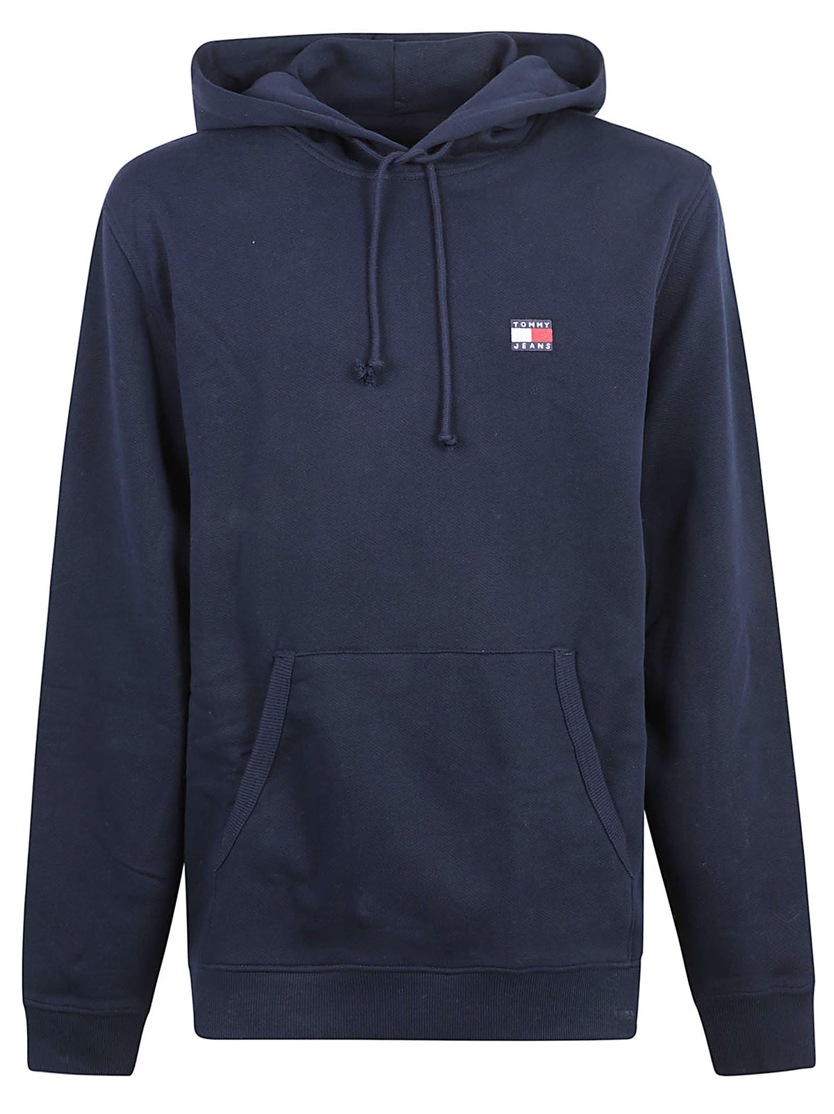FELPA UOMO CON CAPPUCCIO REG BADGE - TOMMY JEANS DM0DM21922 C1G DARK NIGHT NAVY TOMMY HILFIGER 