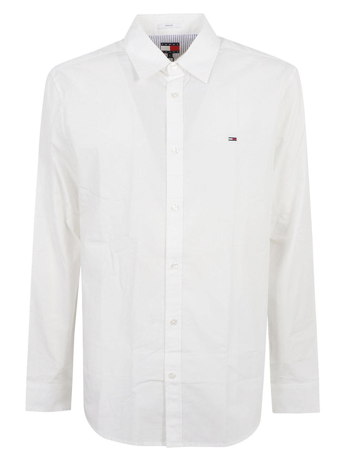 CAMICIA UOMO REG POPLIN - TOMMY JEANS DM0DM22026 YBL Ecru TOMMY HILFIGER 