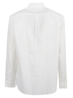 CAMICIA UOMO REG POPLIN - TOMMY JEANS DM0DM22026 YBL Ecru TOMMY HILFIGER 