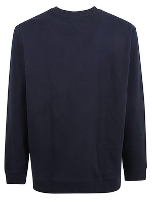 FELPA UOMO GIROCOLLO REG BIG FLAG - TOMMY JEANS<BR/> DM0DM22643 0GY DARK BLUE TOMMY HILFIGER 
