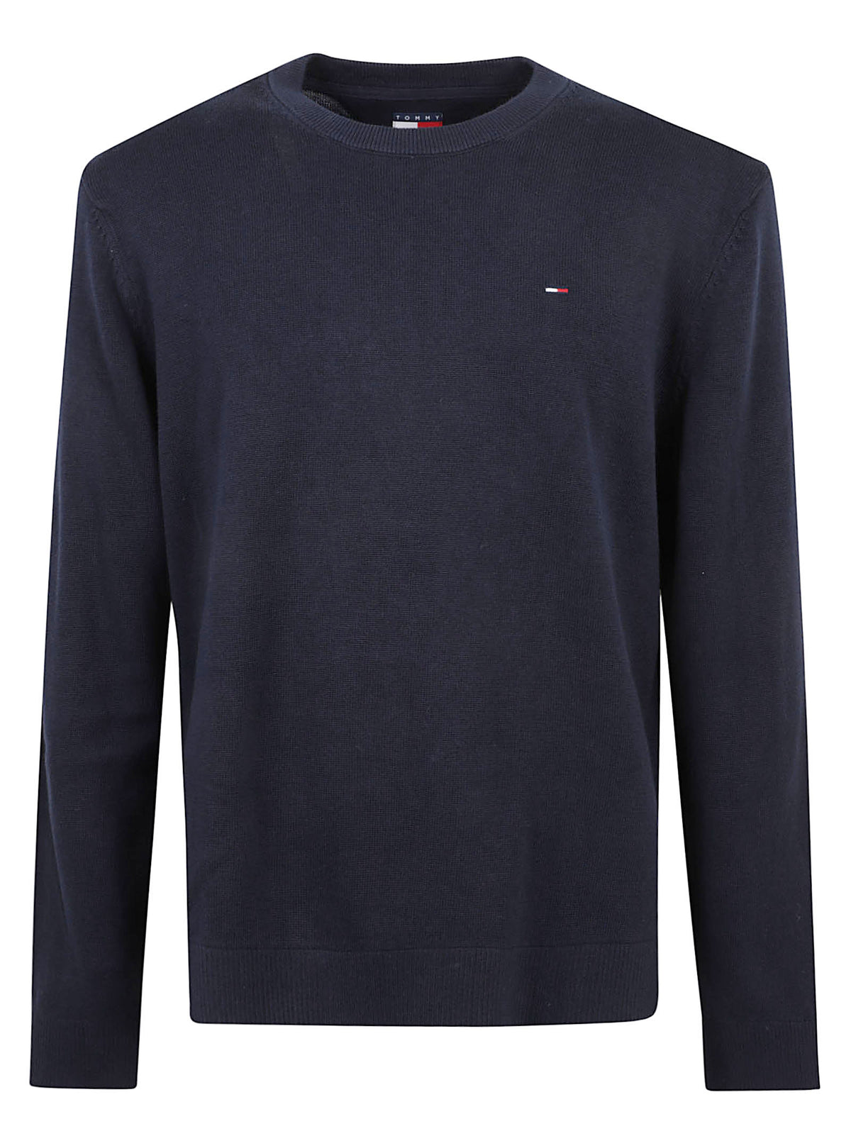MAGLIONE UOMO GIROCOLLO SLIM ESS LIGHT - TOMMY JEANS <BR/> DM0DM22853 C1G DARK NIGHT NAVY TOMMY HILFIGER 