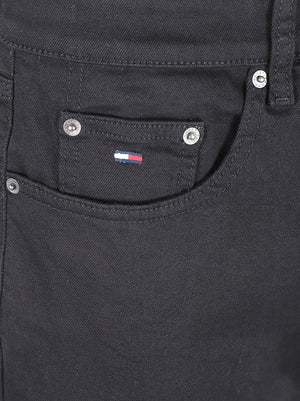 JEANS UOMO SCANTON SLIM - TOMMY JEANS DM0DM23478 1BZ DENIM BLACK TOMMY HILFIGER 