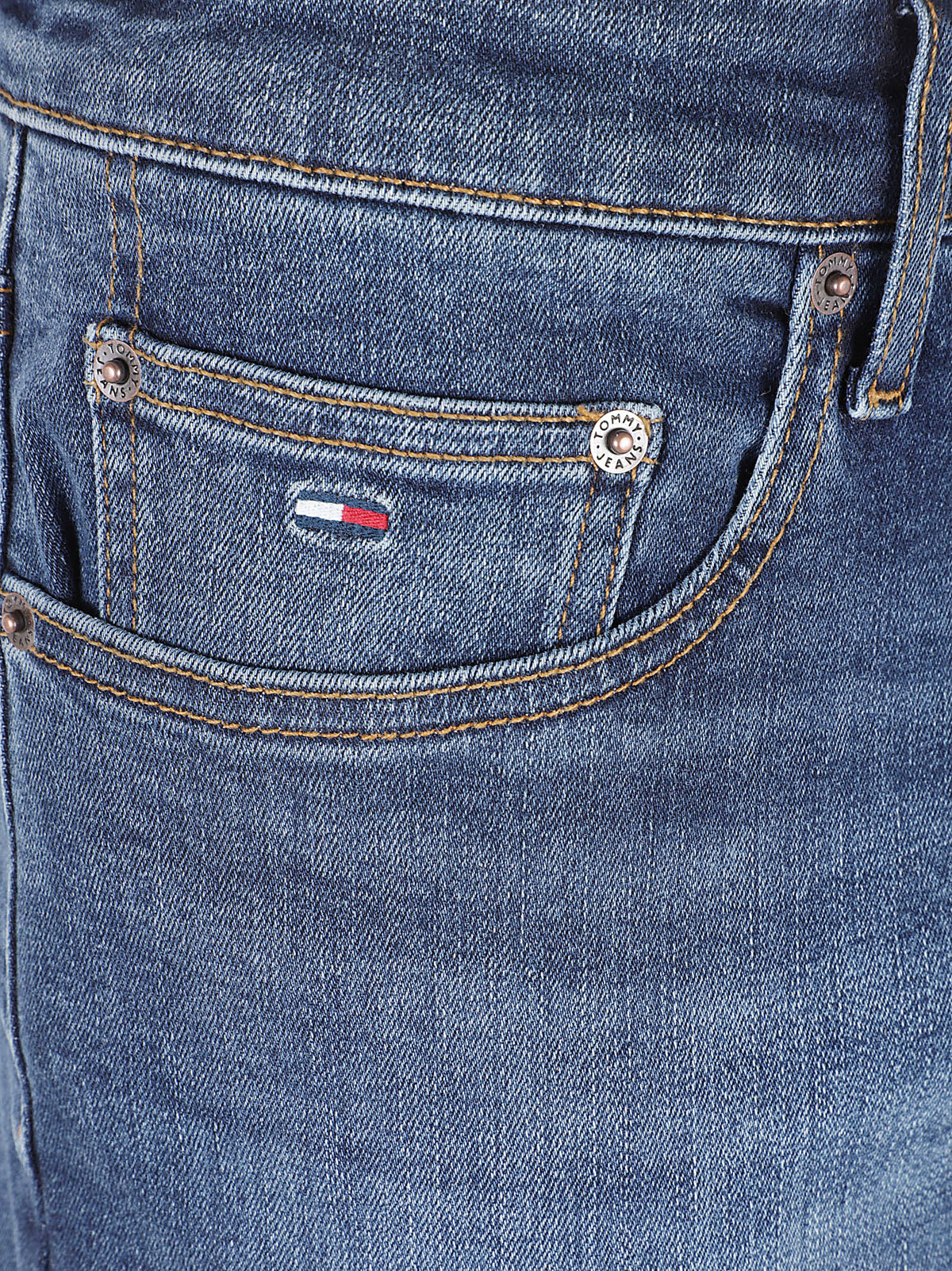 JEANS UOMO SCANTON SLIM - TOMMY JEANS<BR/> DM0DM23479 1BK DENIM DARK TOMMY HILFIGER 