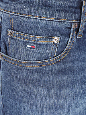 JEANS UOMO SCANTON SLIM - TOMMY JEANS<BR/> DM0DM23479 1BK DENIM DARK TOMMY HILFIGER 