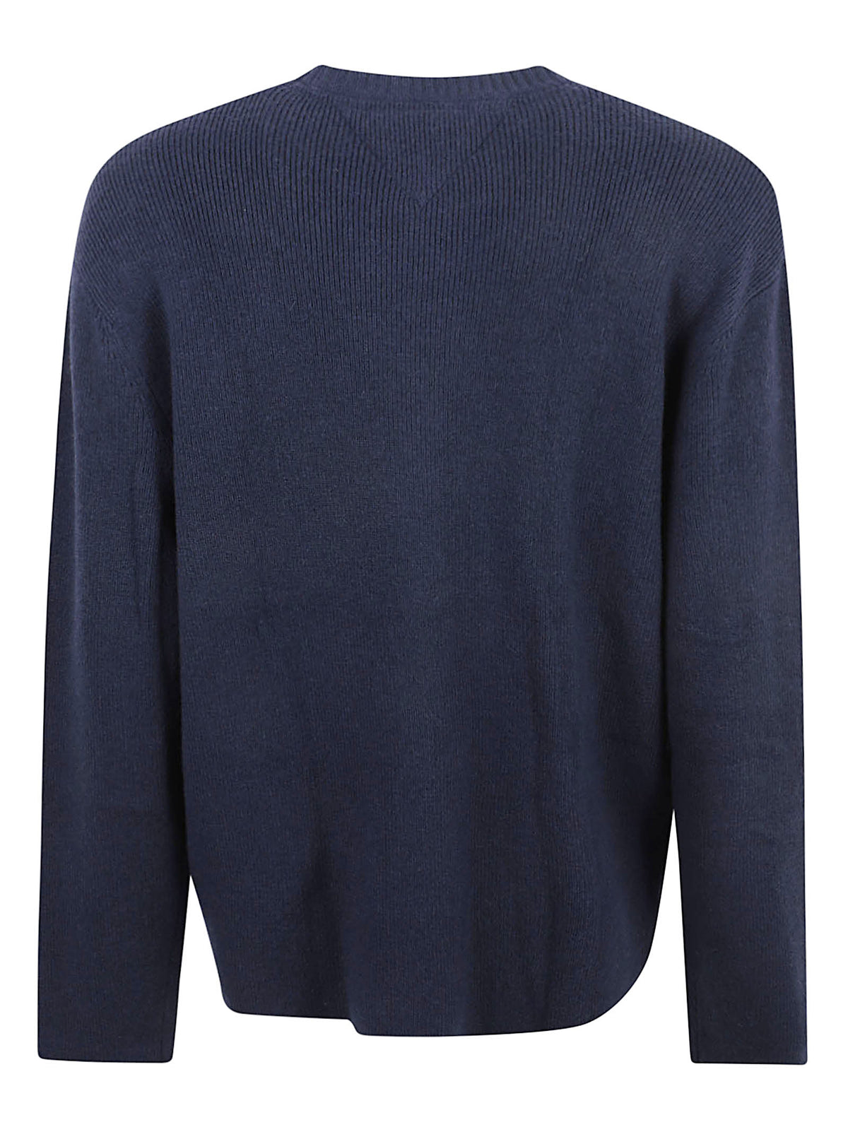 MAGLIONE UOMO GIROCOLLO REG WOOL MIX - TOMMY JEANS DM0DM23572 C1G DARK BLUE TOMMY HILFIGER 