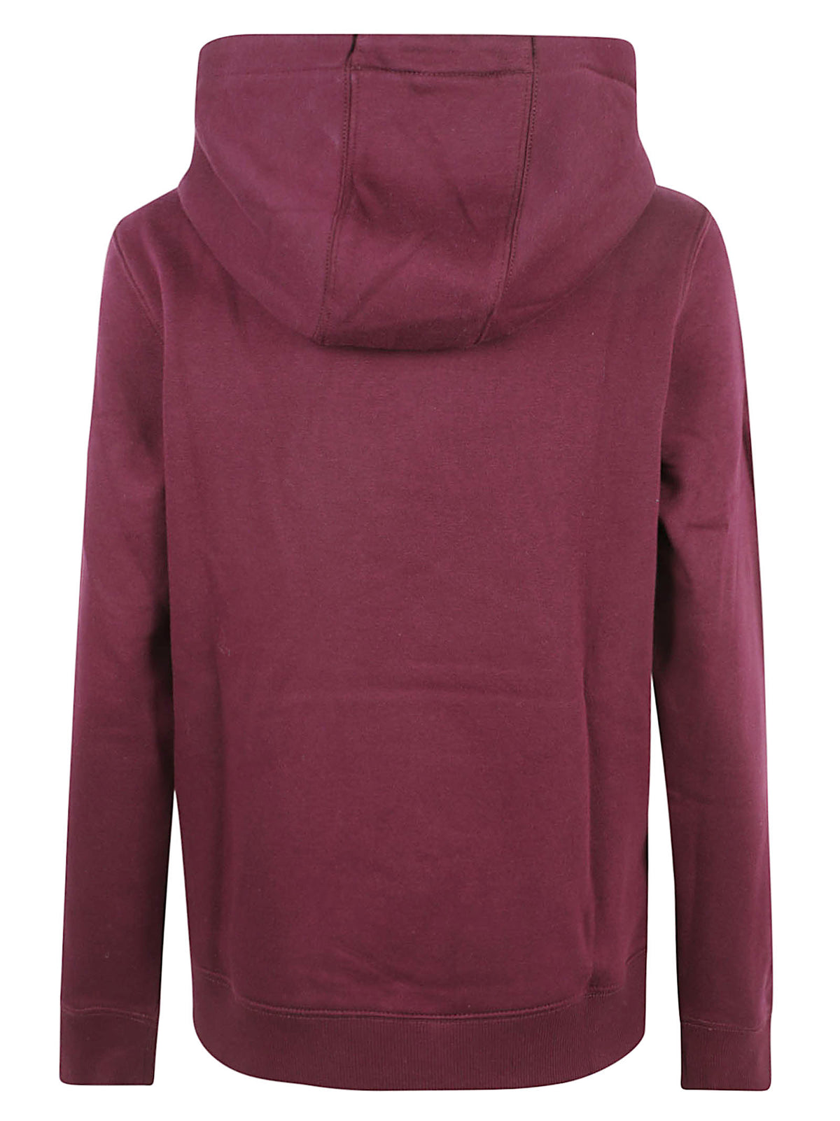 FELPA DONNA CON CAPPUCCIO TJW REG S FLAG - TOMMY JEANS<BR/> DW0DW19958 V11 CALYPSO BERRY TOMMY HILFIGER 