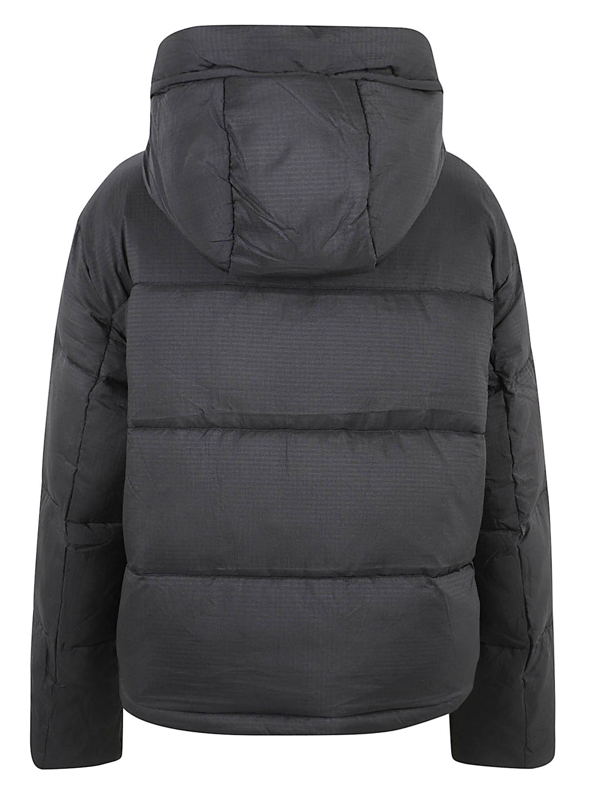 GIACCA DONNA IMBOTTITA TJW HOODED PUFFER JACKET - TOMMY JEANS <BR/> DW0DW21625 BDS Black TOMMY HILFIGER 