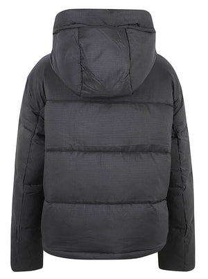 GIACCA DONNA IMBOTTITA TJW HOODED PUFFER JACKET - TOMMY JEANS <BR/> DW0DW21625 BDS Black TOMMY HILFIGER 