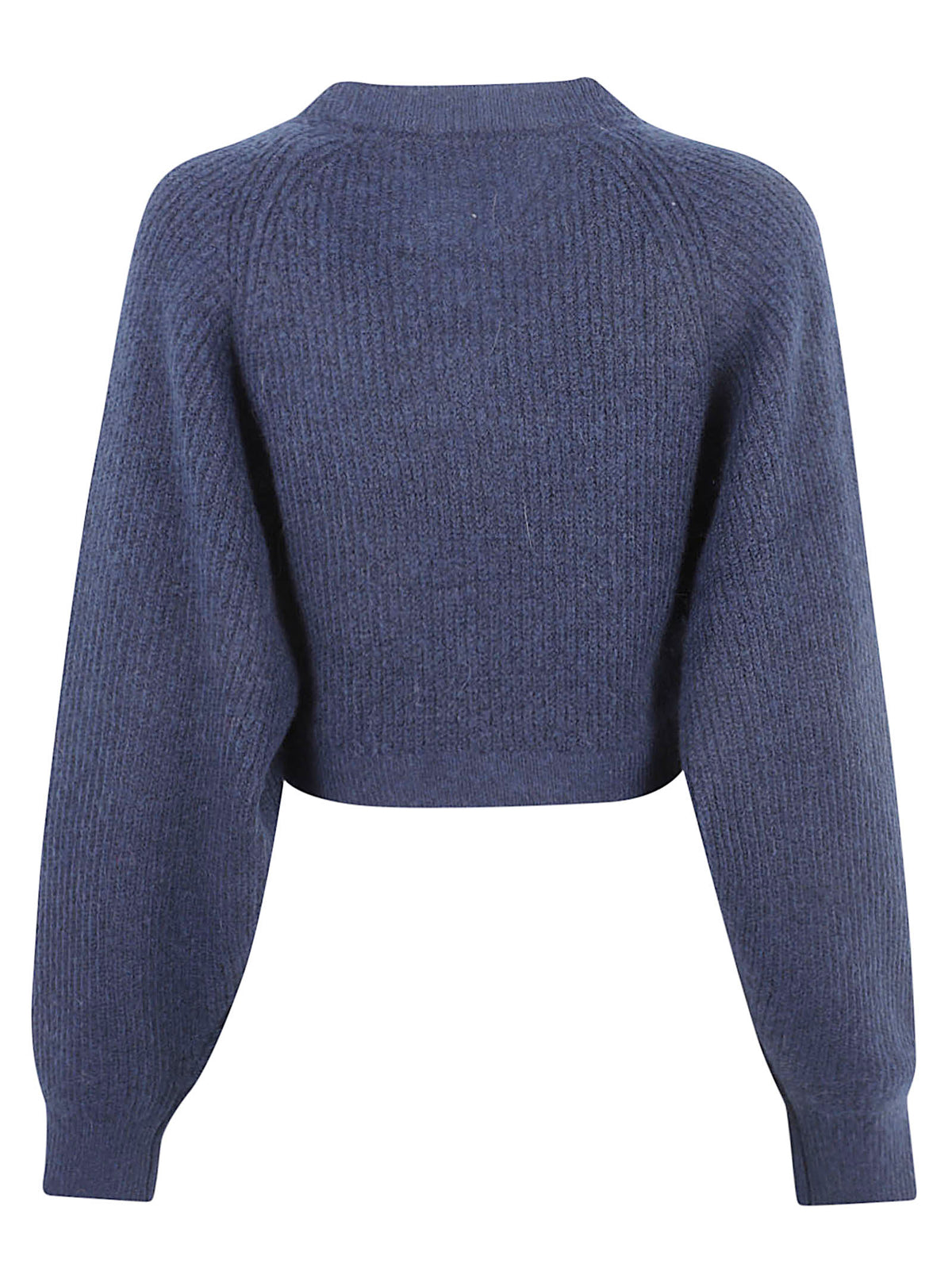 MAGLIONE GIROCOLLO DONNA TJW CROP BADGE - TOMMY JEANS<BR/> DW0DW22024 C1G DARK BLUE TOMMY HILFIGER 