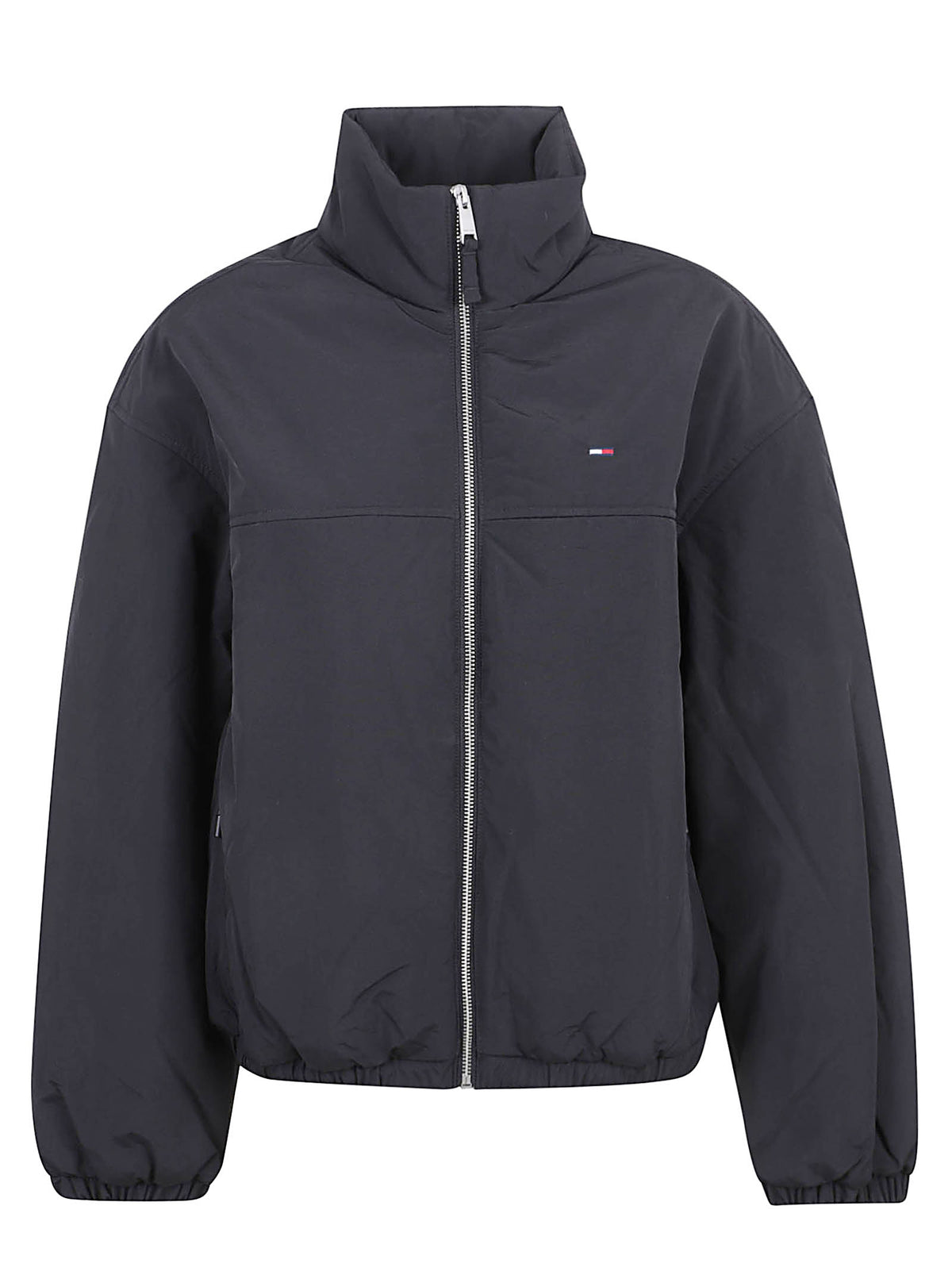 GIACCA DONNA IMBOTTITA TJW PADDED HIGH NECK - TOMMY JEANS <BR/> DW0DW22908 BDS Black TOMMY HILFIGER 