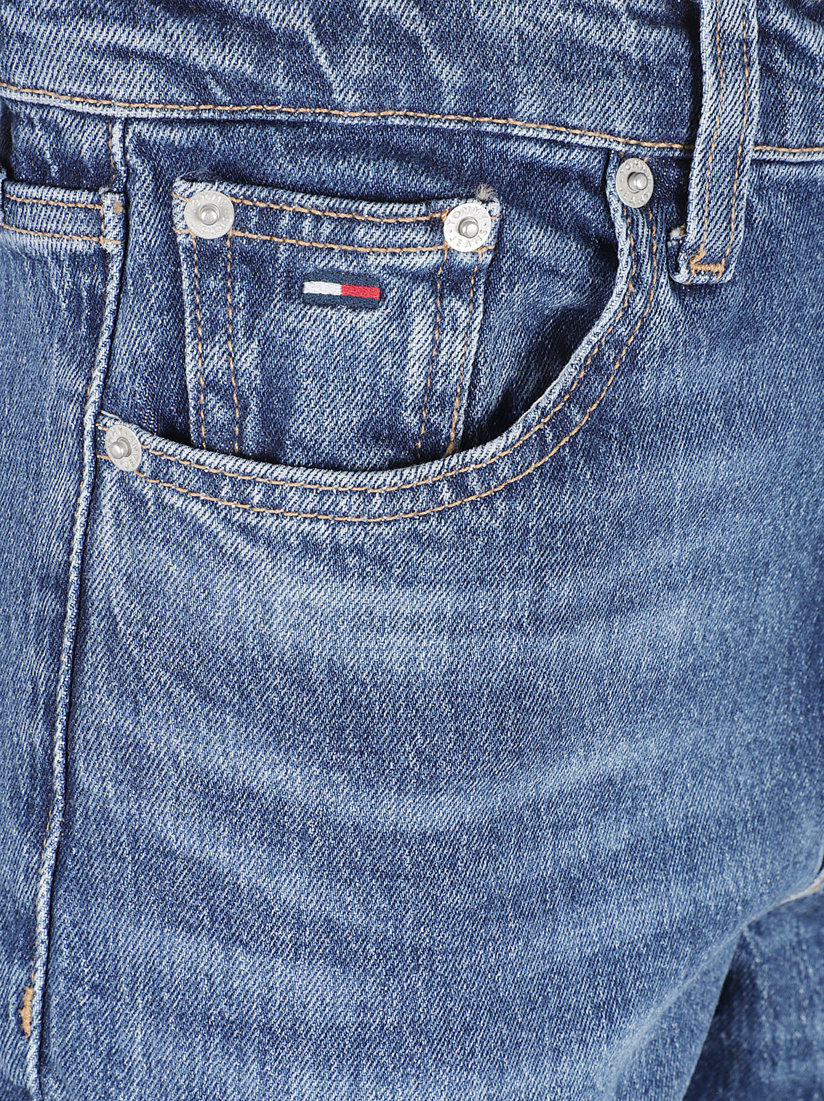 JEANS DONNA SYLVIA HIGH RISE FLARED - TOMMY JEANS DW0DW23077 1BK DENIM DARK TOMMY HILFIGER 