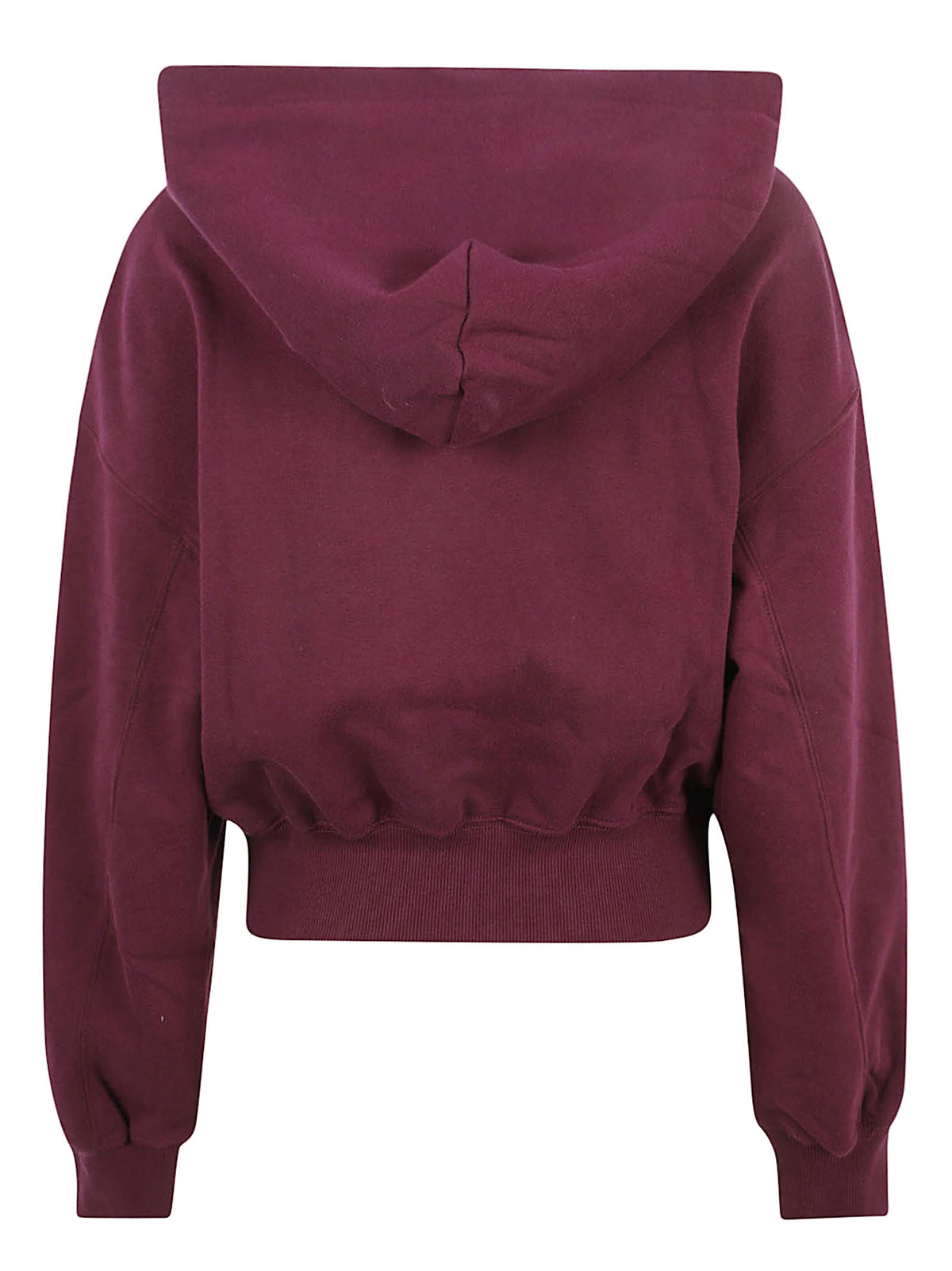 FELPA DONNA CON CAPPUCCIO TJW OVS SH TOMMY ARCH - TOMMY JEANS<BR/> DW0DW23455 V11 CALYPSO BERRY TOMMY HILFIGER 