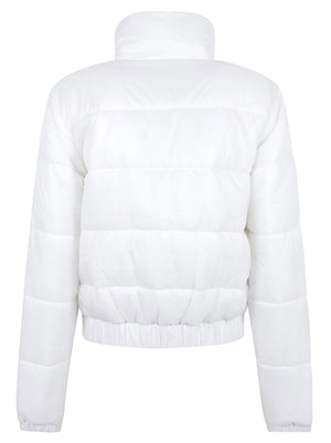 GIACCA DONNA TJW REG PADDED - TOMMY JEANS<BR/> DW0DW23487 YBL Ecru TOMMY HILFIGER 
