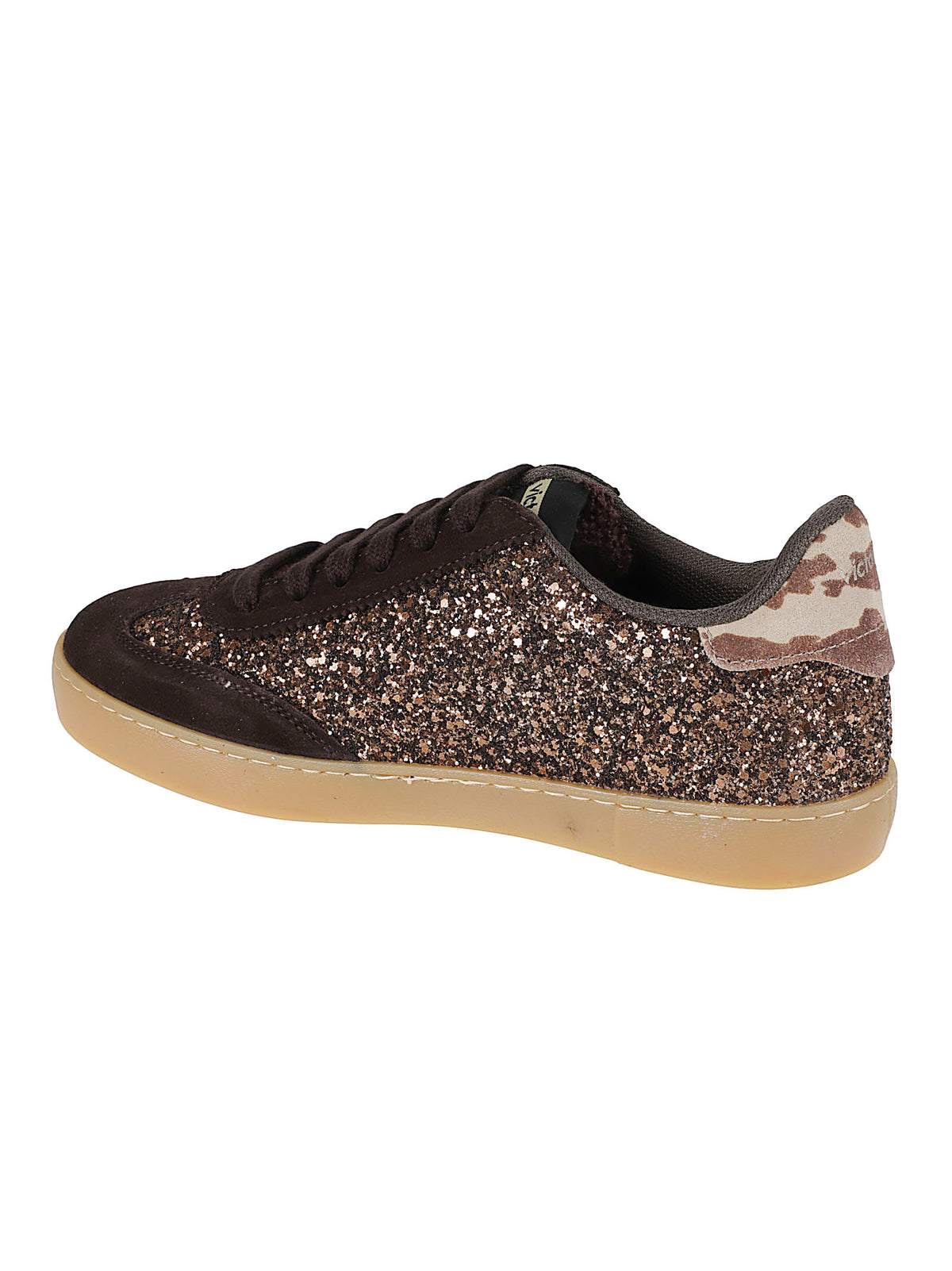 SNEAKERS DONNA BERLÍN CICLISTA GLITTER - VICTORIA 1126223 MARRON  VICTORIA 