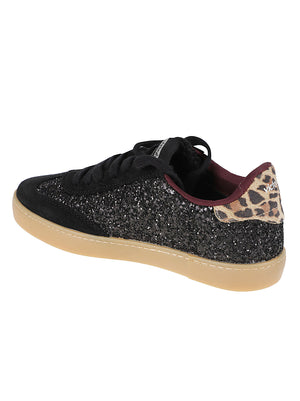 SNAKERS DONNA BERLÍN CICLISTA GLITTER - VICTORIA <BR/> 1126223 NEGRO  VICTORIA 