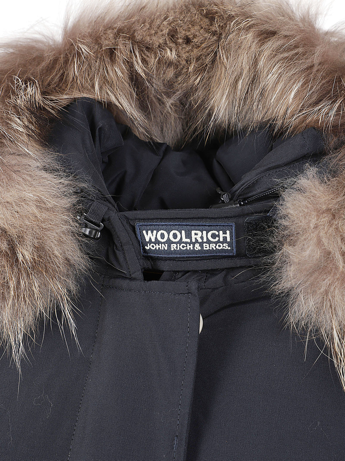 GIACCA DONNA ARCTIC RACCOON PARKA - WOOLRICH<BR/> CFWWOU0538FBUT0001 DKN DARK NAVY WOOLRICH 