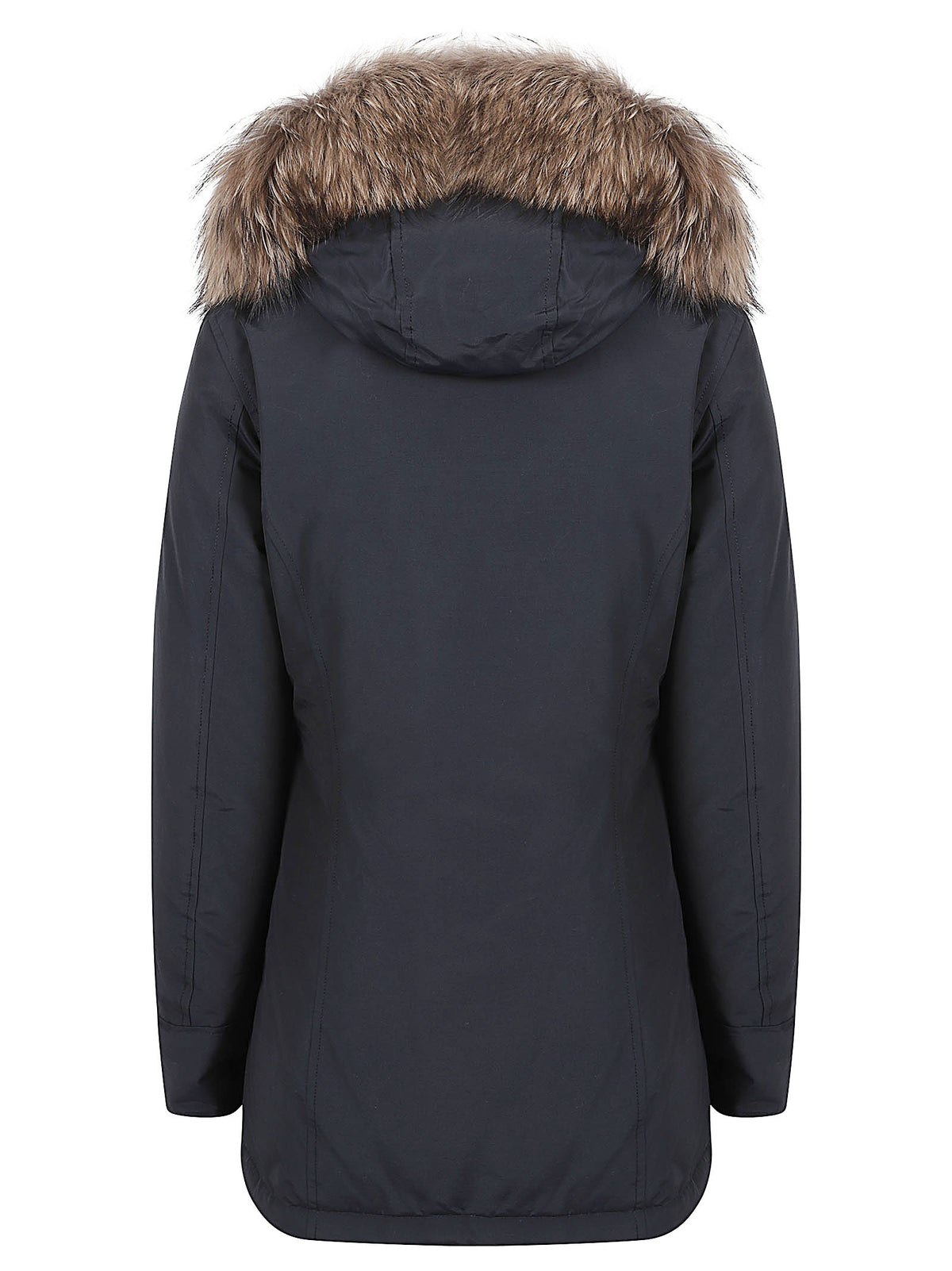 GIACCA DONNA ARCTIC RACCOON PARKA - WOOLRICH<BR/> CFWWOU0538FBUT0001 DKN DARK NAVY WOOLRICH 