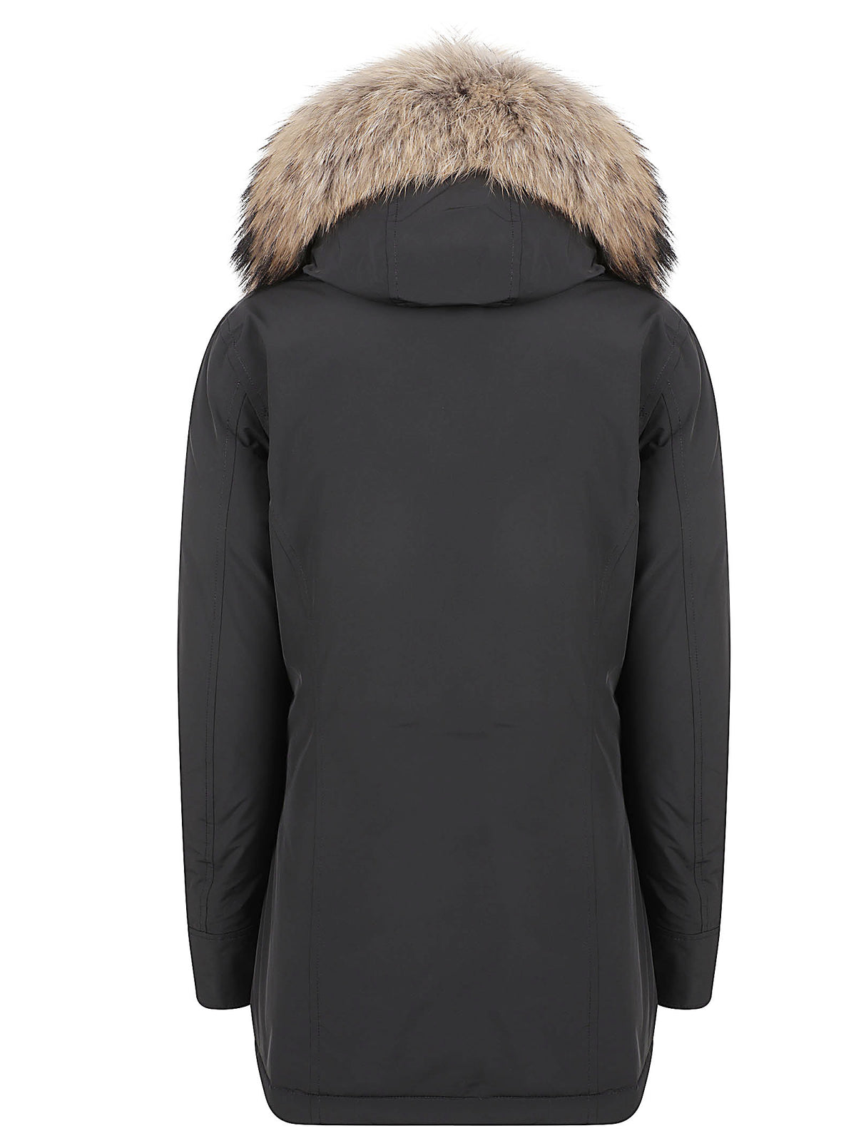 GIACCA DONNA LUXURY ARCTIC RACCOON PARKA - WOOLRICH CFWWOU0652FBUT3128 100 Black WOOLRICH 