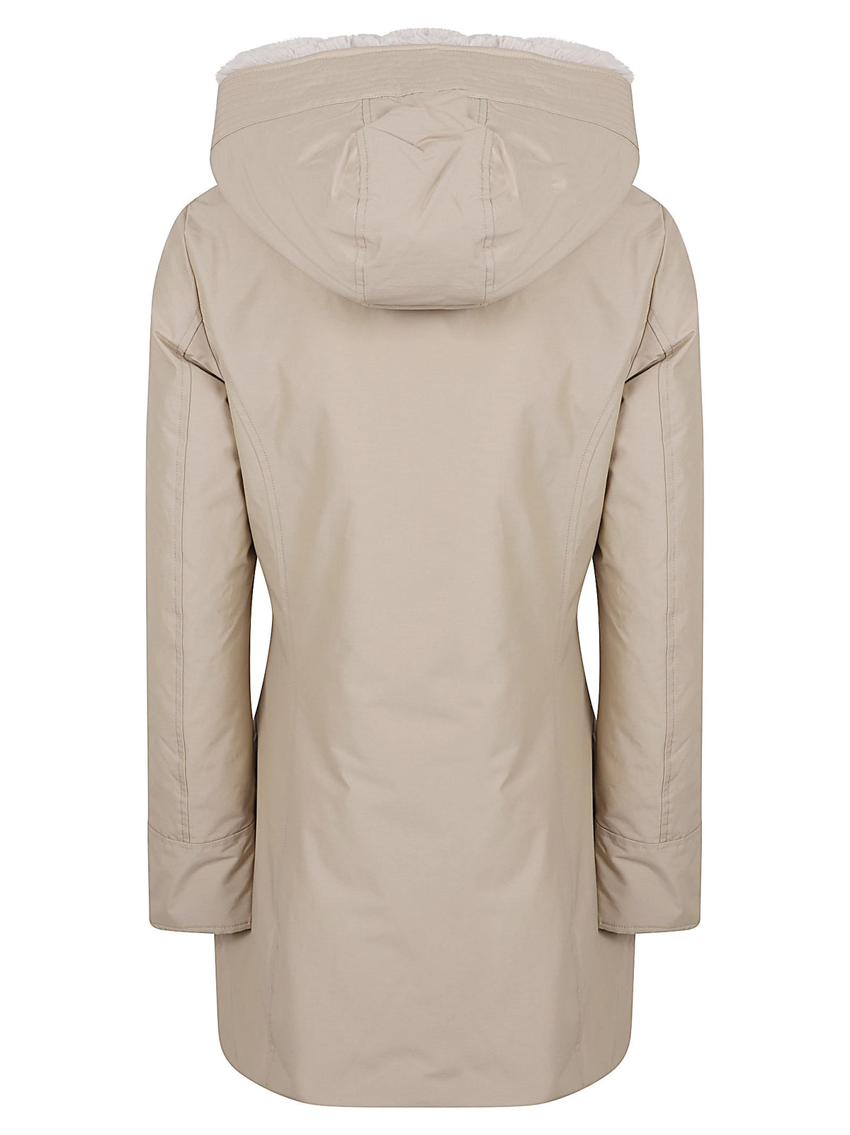 GIACCA DONNA BOULDER FAUX FUR PARKA - WOOLRICH CFWWOU2265FRUT0001 OXT Oxford Tan WOOLRICH 