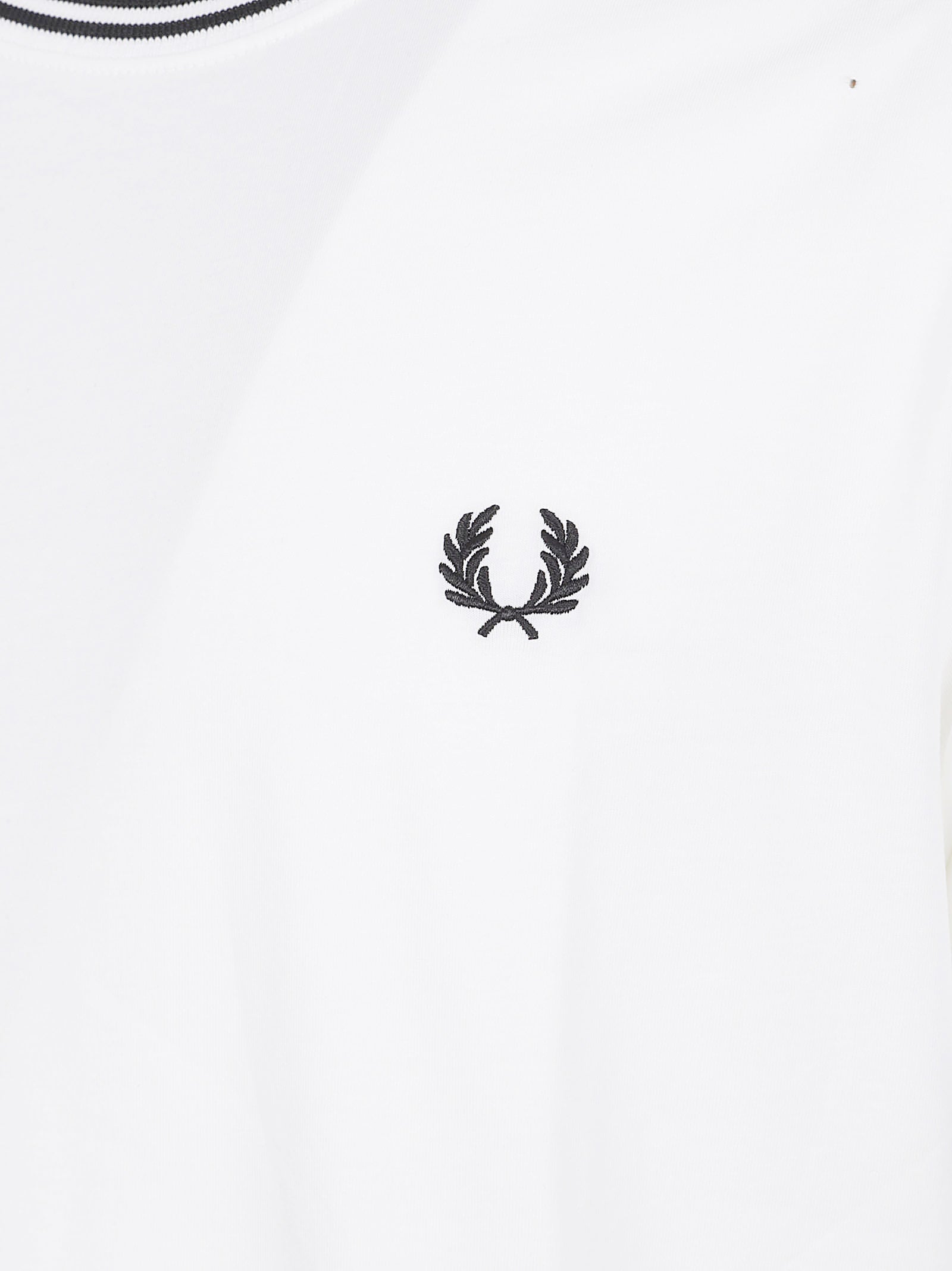 Maglia uomo manica corta FPM1588V 100 White FRED PERRY 