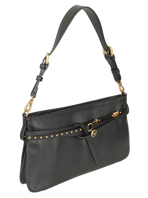 Borsa donna 106176 A0QOZ99Q NERO-ANTIQUE GOLD PINKO 