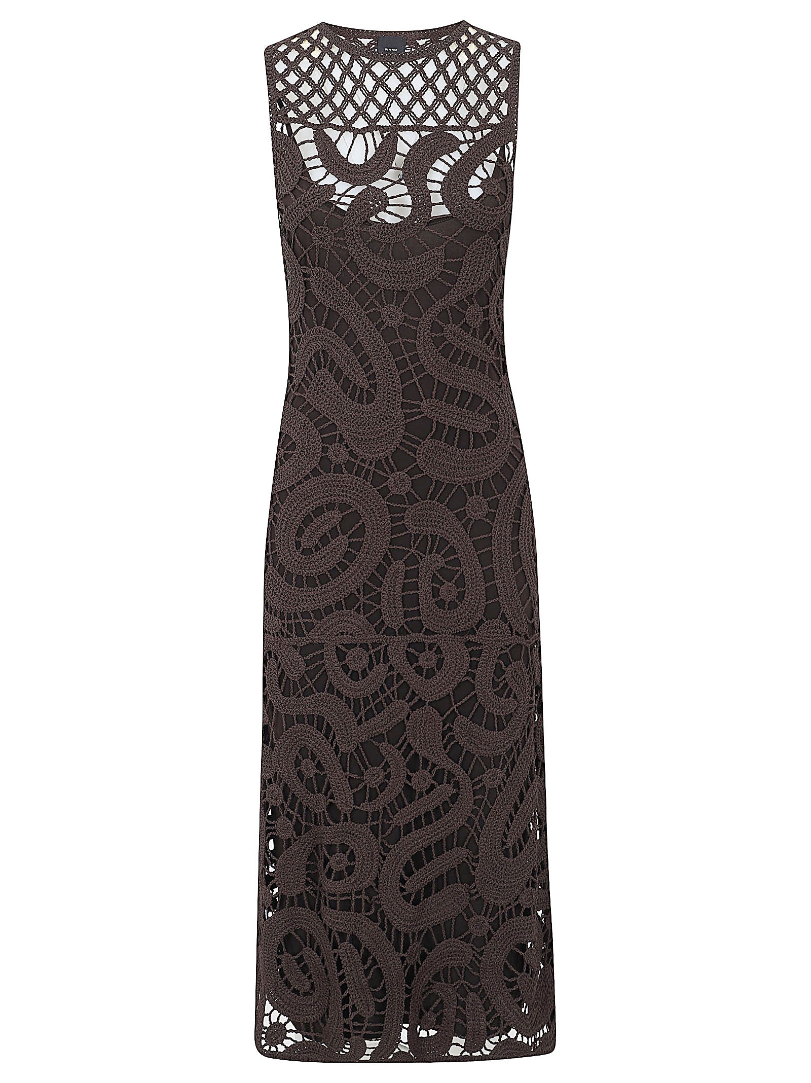 Abito donna 106361 A354M05 MARRONE JAVA PINKO 