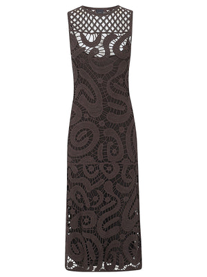 Abito donna 106361 A354M05 MARRONE JAVA PINKO 
