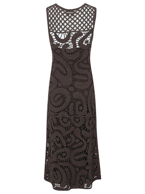 Abito donna 106361 A354M05 MARRONE JAVA PINKO 