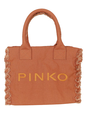 Borsa donna 106673 A3A4L08 BEIGE-SCOIATTOLO PINKO 