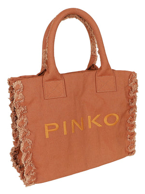 Borsa donna 106673 A3A4L08 BEIGE-SCOIATTOLO PINKO 