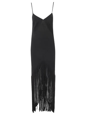 Abito lungo donna 106825 A3AYZ99 NERO LIMOUSINE PINKO 