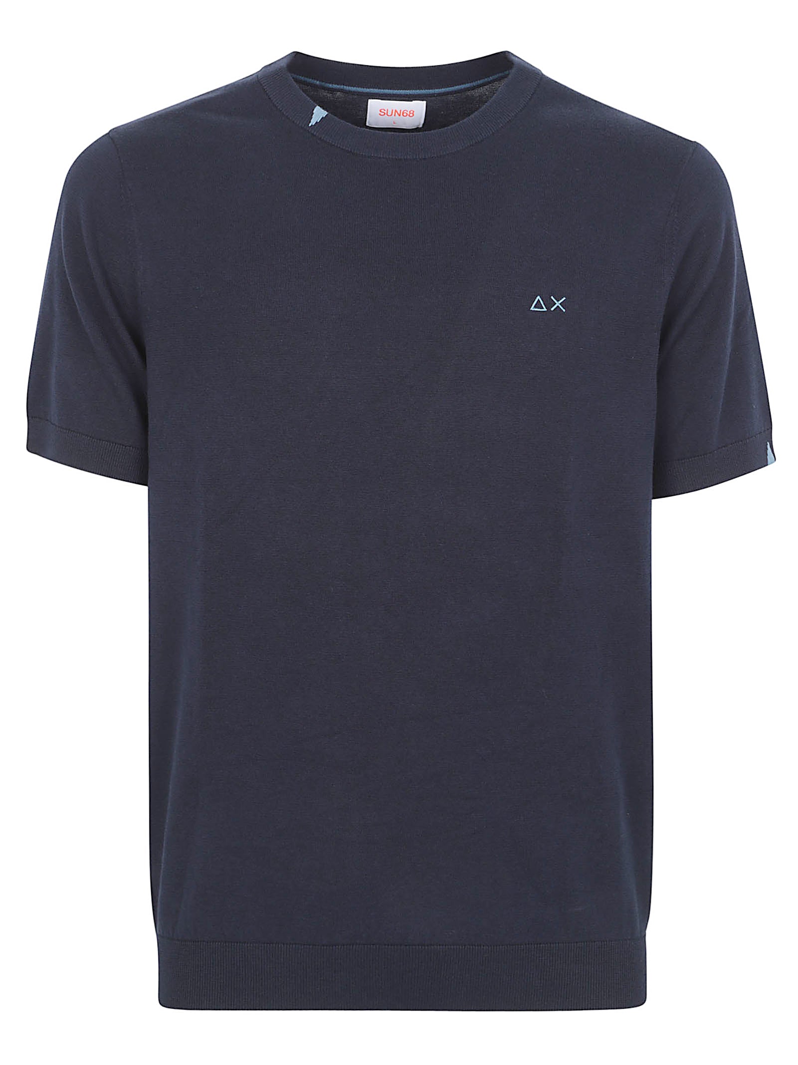 MAGLIETTA UOMO MANICA CORTA K36105 07 NAVY BLUE SUN68 