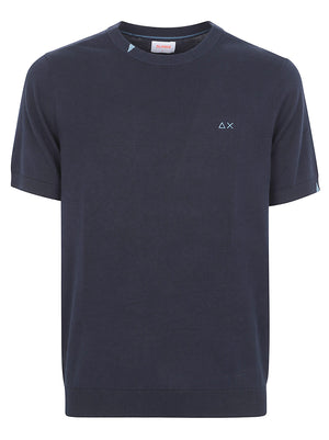 MAGLIETTA UOMO MANICA CORTA K36105 07 NAVY BLUE SUN68 