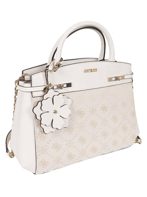 Borsa donna<BR/> HWJP9902060 OFL OFF WHITE LOGO GUESS 