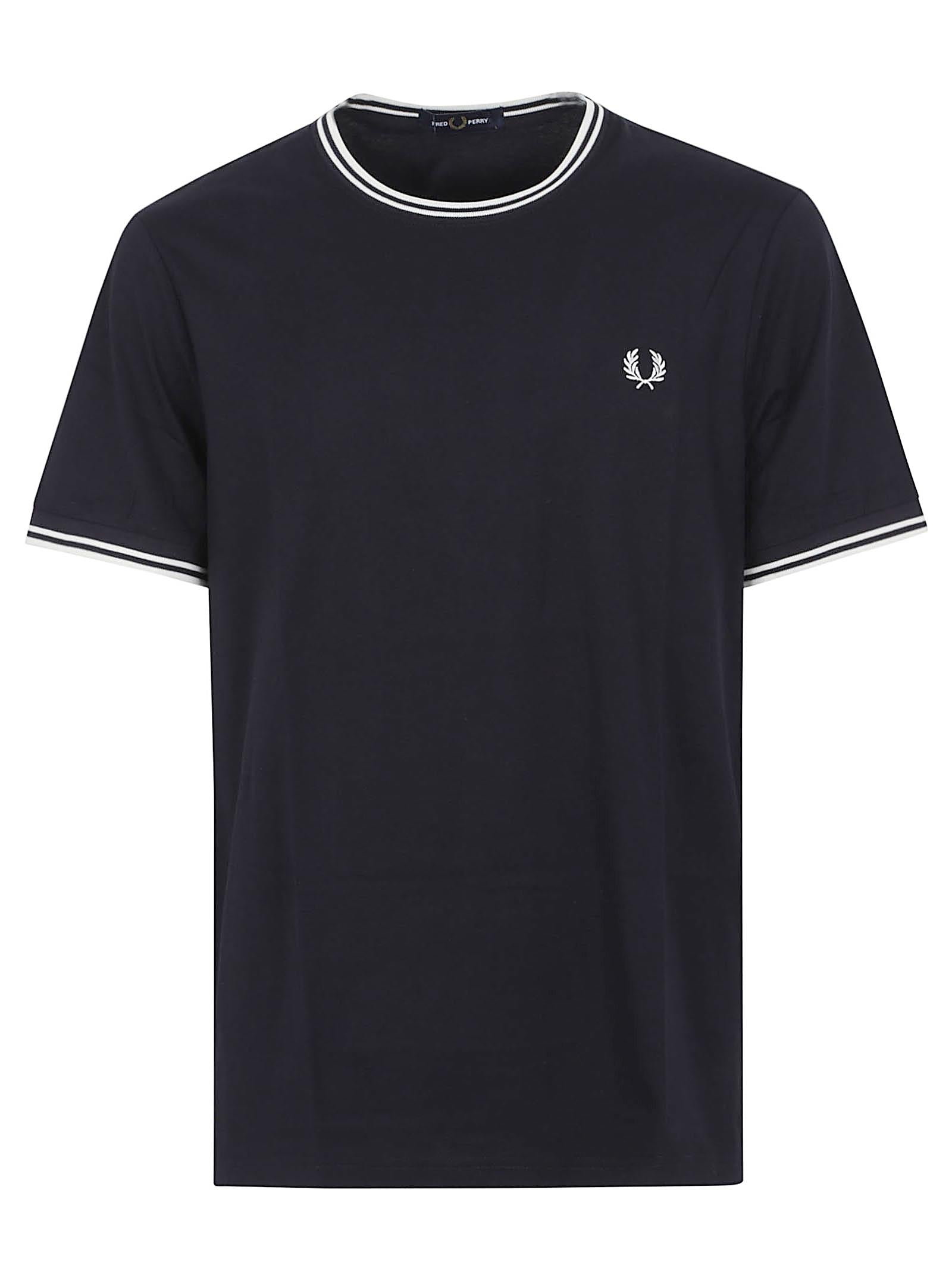 Maglia uomo a maniche corte FPM1588V 795 NAVY FRED PERRY 