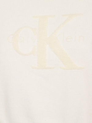 Maglietta donna LV044E306G YBH WHITE GREIGE CALVIN KLEIN 