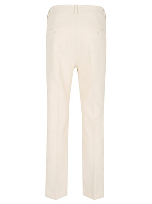 Pantalone donna 2615131021600 033 Avorio WEEKEND 