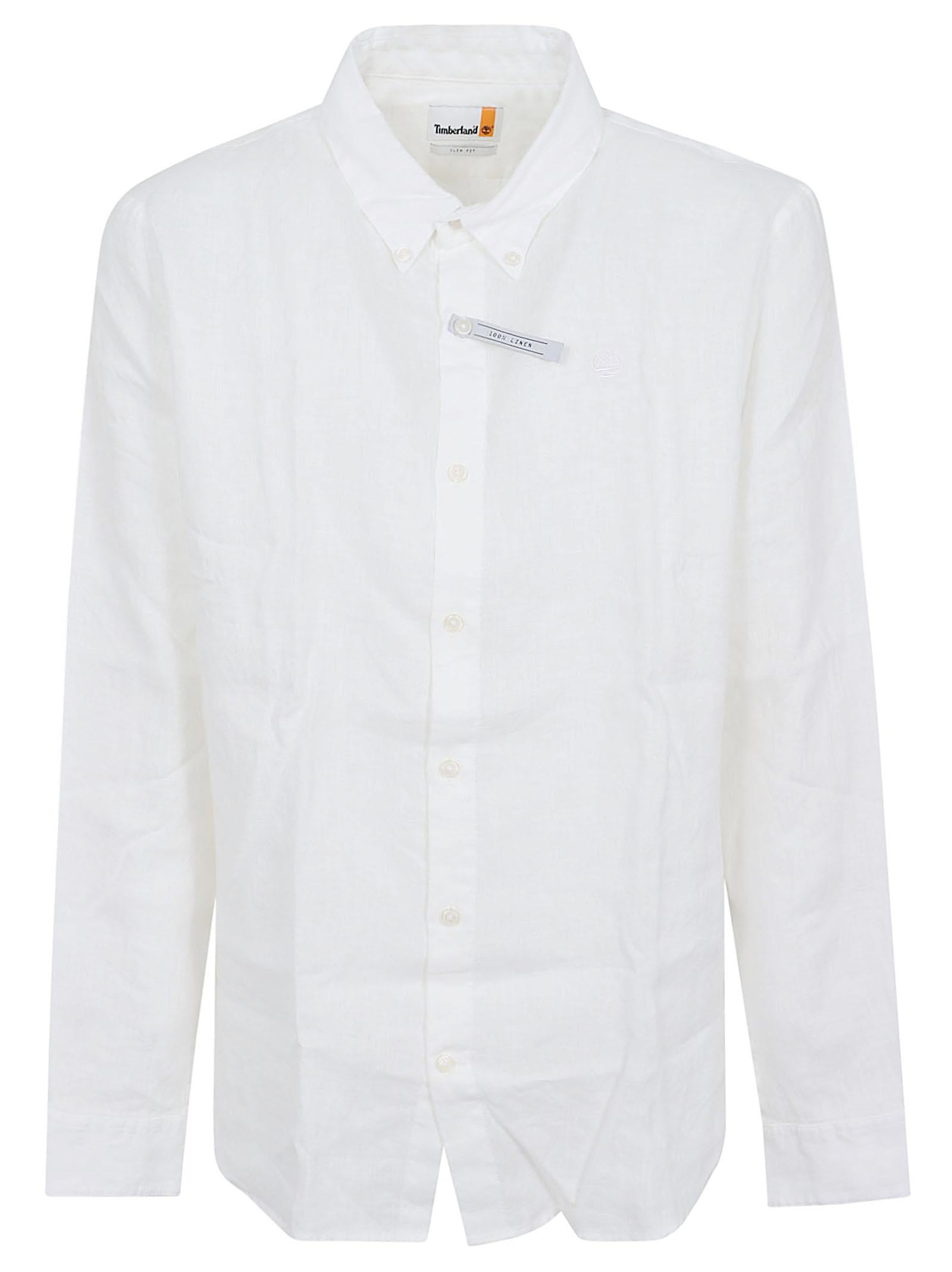 Camicia uomo TB0A2DC3 1001 White TIMBERLAND 