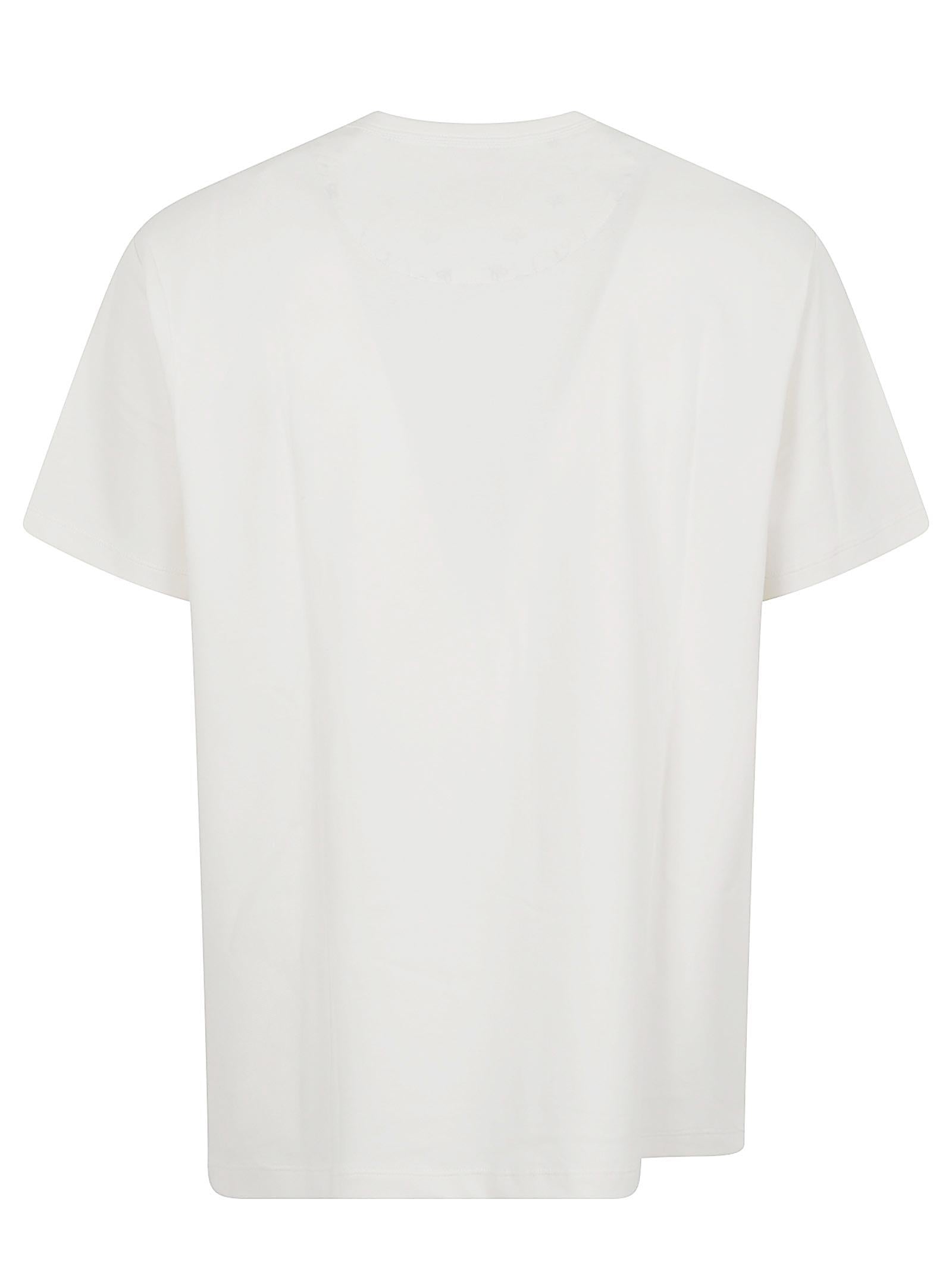 MAGLIETTA UOMO MANICA CORTA T36123 31 BIANCO-PANNA SUN68 