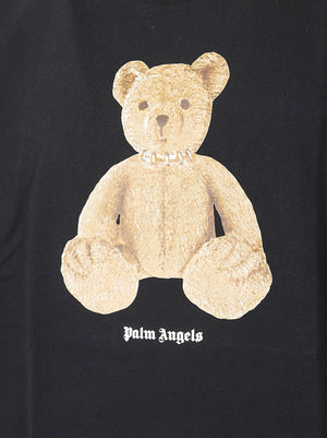 Maglietta uomo manica corta<BR/> PMAA10BS26JER004 1060 BLACK-BROWN PALM ANGELS 
