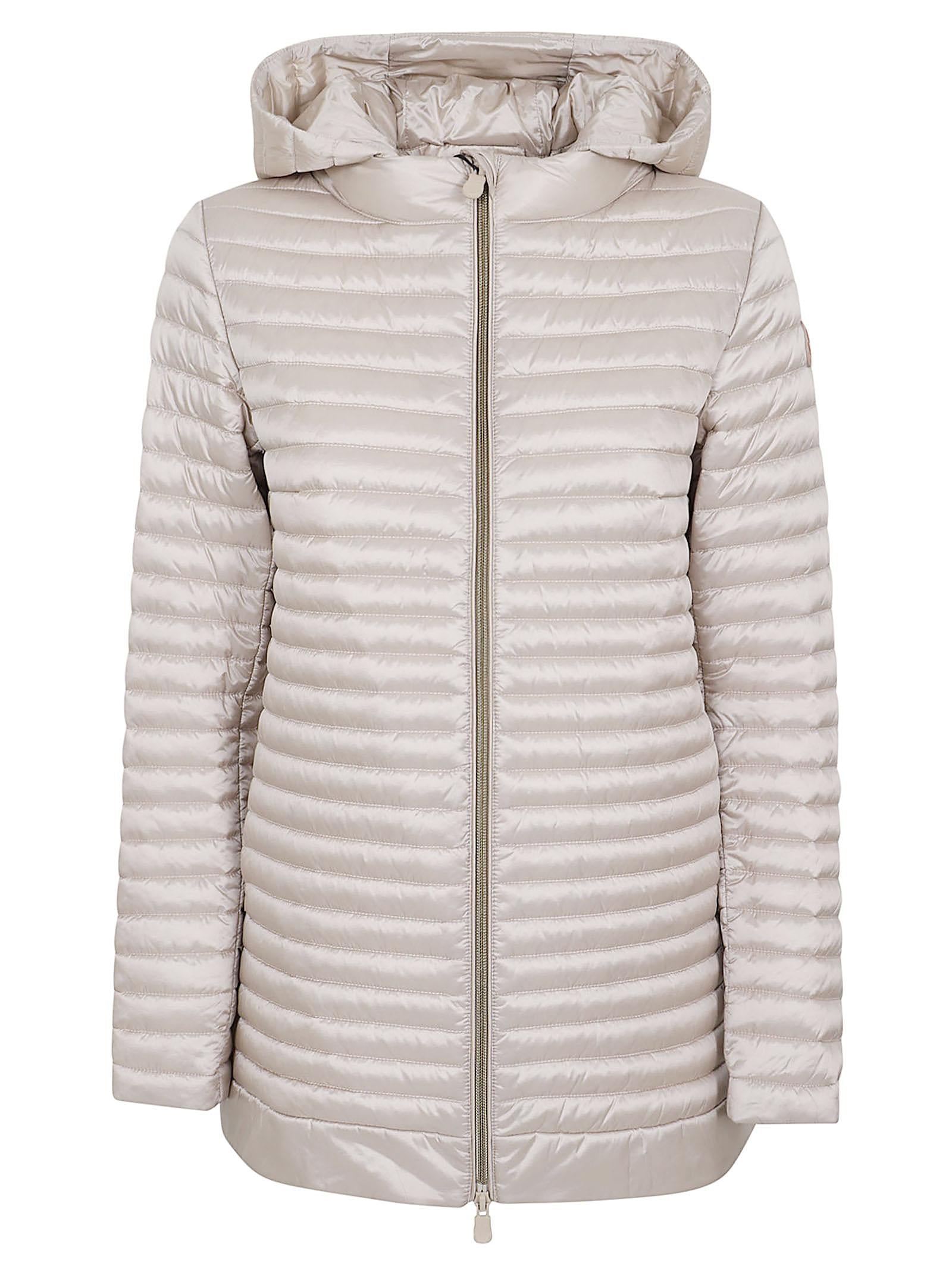 Giubbotto donna D41059W IRIS2240003 SAND BEIGE SAVE THE DUCK 