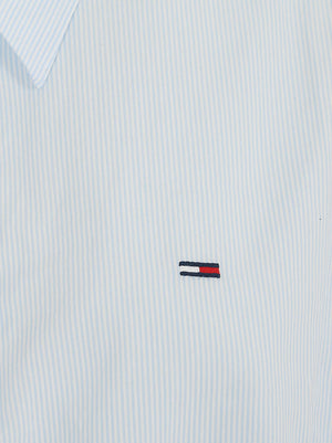 Camicia donna DW0DW22212 0A6 LIGHT POWDERY BLUE TOMMY HILFIGER 