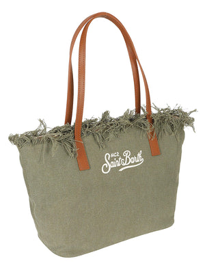 Borsa donna CITY BAG MID FRINGE 00587L CANVAS 52 EMB  MC 2 