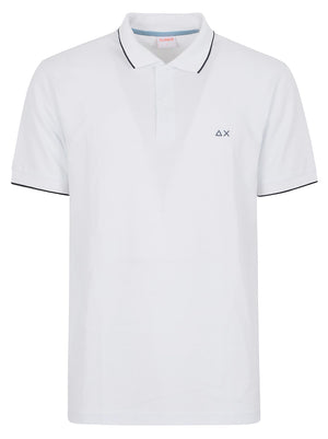 POLO UOMO A36111 01 Bianco SUN68 