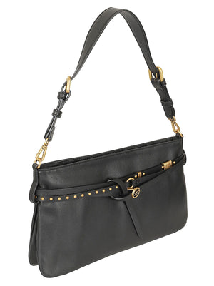 Borsa donna 106176 A0QOZ99Q NERO-ANTIQUE GOLD PINKO 