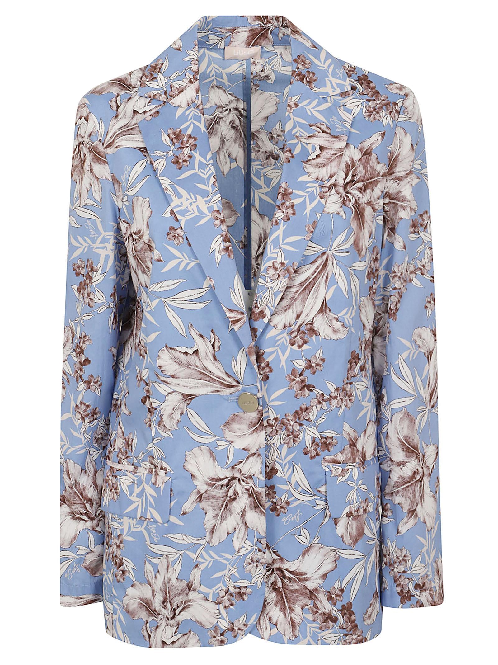 Giacca donna WA6479T4853 P9502 BLU WAVE LIU.JO 